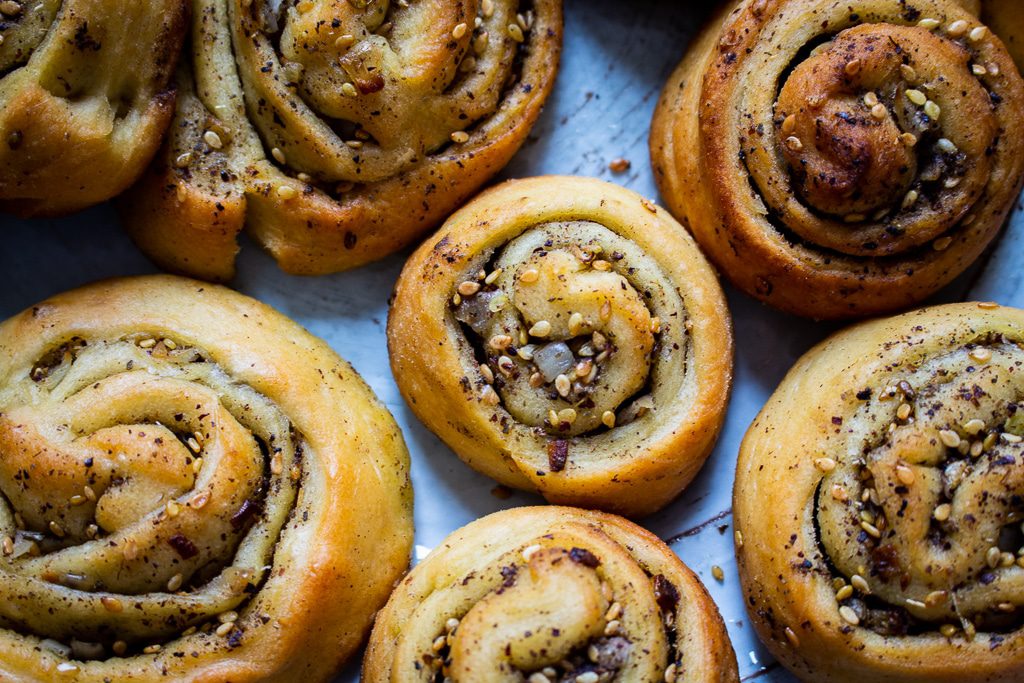 Za'atar Rolls Schnecken