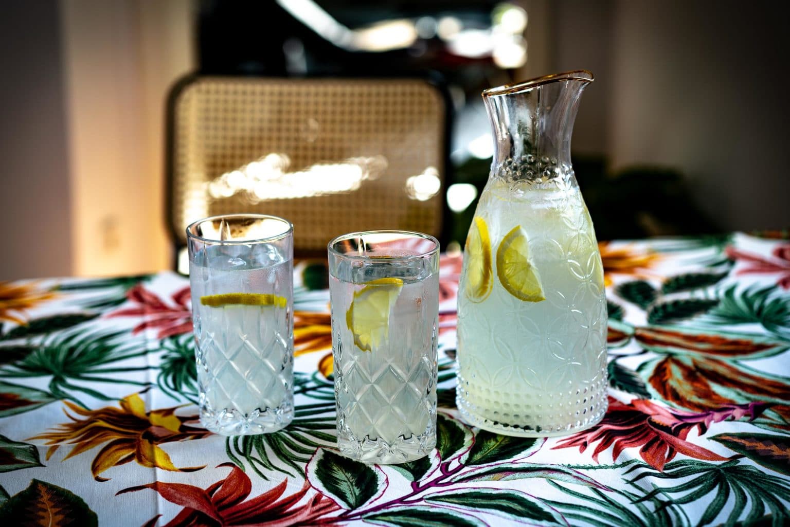 Zitronenlimonade mit Orangenblütenwasser | Bistro Badia