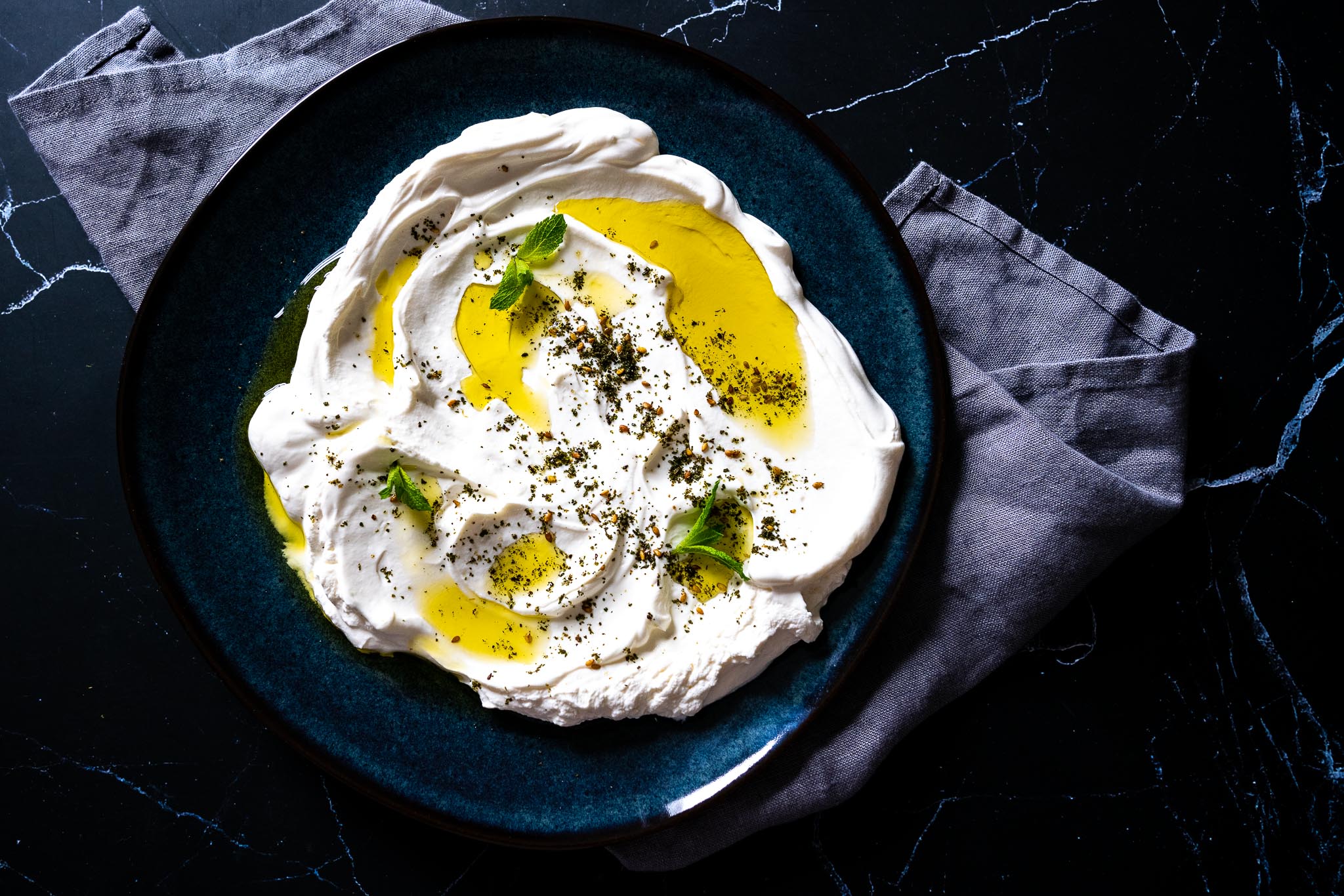 Labneh Frischkäse der Levante